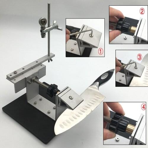 Polishing knife sharpener system sharpening stone sharpener non slip base Professional sharpener fixed angle Leather sharpening