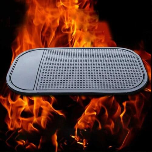 1Pcs 13x7cm Car Dashboard Sticky Anti-Skid Mat Non-Slip Storage Sticky Pad For Phone Key Sunglasses Decorative Ornaments Holder