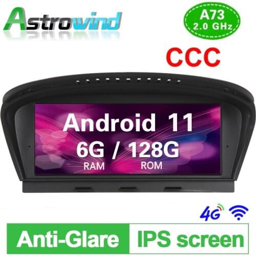 8.8 inch 128G ROM Android 11 Auto Player GPS Navigation System Media Stereo For BMW 3 Series E90 for BMW 5 Series E60 with CCC