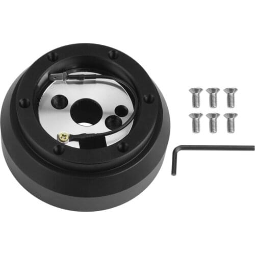 Steering Wheel Connector Base 170H Car Modification Steering Wheel Base Connector Short Hub Adapter