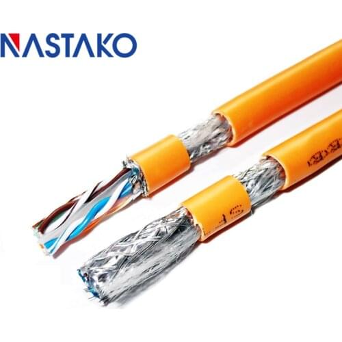CAT6 Ethernet Cable Double Shielded RJ45 Network Cable Cat 6 SFTP 23AWG Lan Patch Cord Computer Router Laptop Copper Core Cable