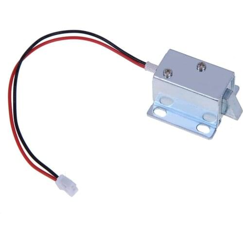 Hot Sale Mini DC 6V/12V Electric solenoid Lock small electromagnetic lock Cabinet Door Electric Lock Assembly Solenoid Lock Mini