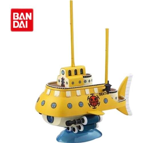 Bandai Original ONE PIECE Anime Figures GRAND SHIP COLLECTION Submarine Collections Model Dolls Toys Kids Gifts