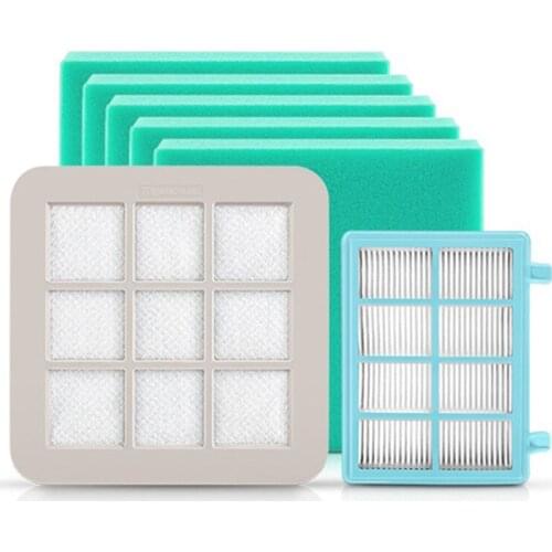 HEPA Inlet Outlet Air Filter Filter elements Filter Cotton for FC5822/5828/5226 Series Vacuum Cleaner