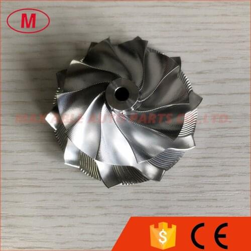 GT15-25 point milling 50.20/65.00mm 10+0 Blades 702549-0008HF V1 high performance turbo billet/aluminum 2618 compressor wheel