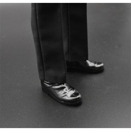 HOTTOYS 1/6 MMS271 Shadow Storm Black Soldier Shoes For Mostly 12 inch Doll Soldier Collection