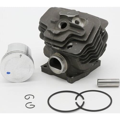 52mm Cylinder & Piston Ring Pin Circlips Kit Fit For STIHL MS382 MS 382 Gas Chainsaw Engine Replacement Parts