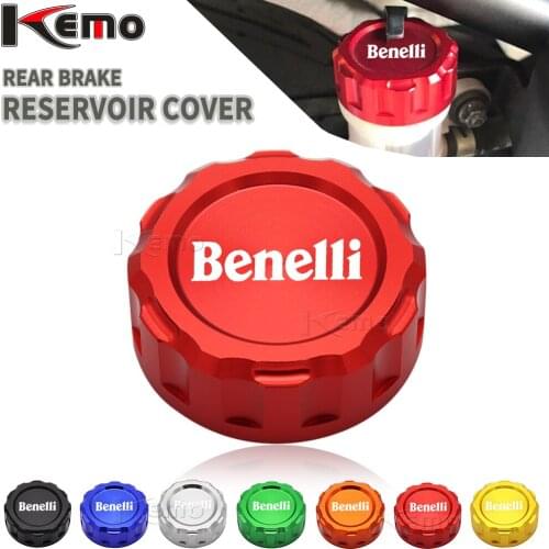 Motorcycle Rear Brake Reservoir Cover Cap For Benelli BN302 BN 302 TNT300 TNT 300 CNC Aluminum Accessories