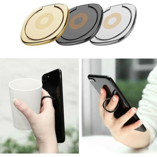 Mobile Phone Holder Stand Spin 360 Degree Finger Ring Holder For iPhone X 8 Stand Suitable For Magnetic Car Phone Holder Socket