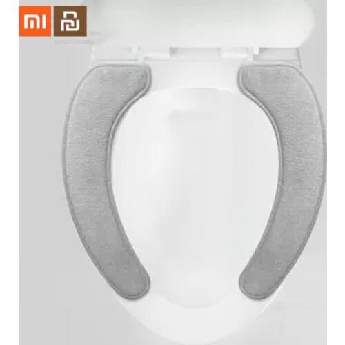 New xiaomi youpin toilet mat Select Flannel easy to wash and wash storage toilet seat smart home