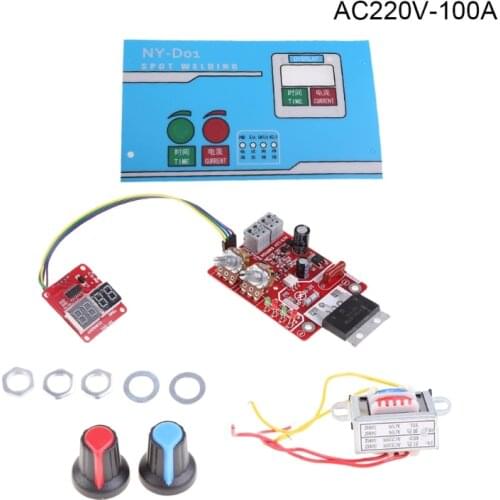 NY-D01 Spot Welding Machine Control Board Spot Welders Control Board Adjusting Ammeter and Current for Home DIY Use