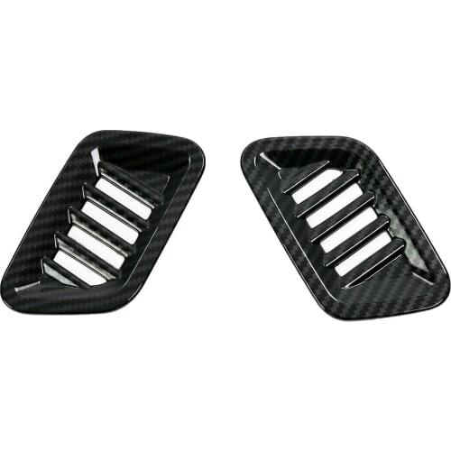 Carbon Fiber Front Side Air Conditioning Vent Outlet A/C Cover Trim Frame Fit For Nissan Altima 2019 2020 2021 Accessories