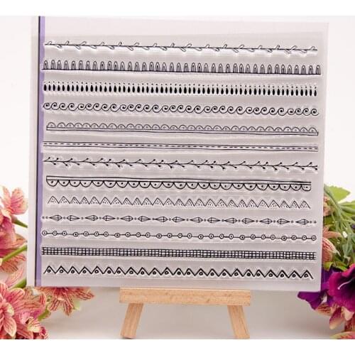 Transparent Clear Silicone Stamp/Seal for DIY Scrapbooking/photo Album Decorative Clear Stamp T1320