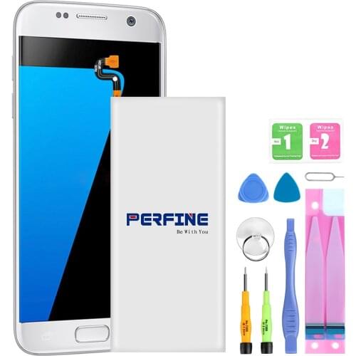 S7 edg 2017 Perfine Original EB-BG935ABE Battery For Samsung Galaxy S7 Edge G935F G9350 Li-polymer Battery 3800mAh +Repair Tools