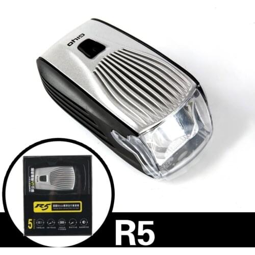 GIYO R5 Bike LED Flashlight Headlight for Bicycle USB Charging 260 Lumens Cycling Lamp Handlebar Front Light