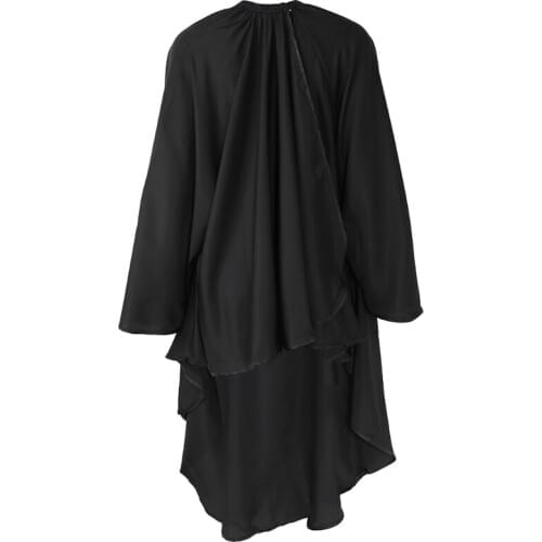 Adult Waterproof Hair Cut Barbers Cape Salon Hairdressing Cape with Cuff