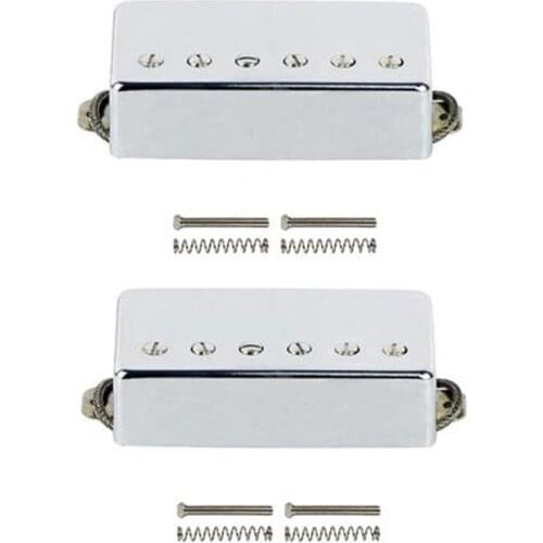 Electric Guitar Double Coil Humbucker Pickup Neck Bridge Pickup 50Mm 52Mm 2 Conductor For LP Guitar