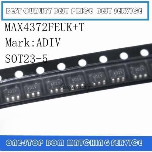 10PCS~20PCS MAX4372FEUK+T MAX4372FEUK MAX4372 ADIU ADIV SOT23-5