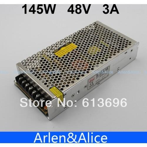 145W 48V 3A Single Output Switching power supply for LED Strip light AC to DC