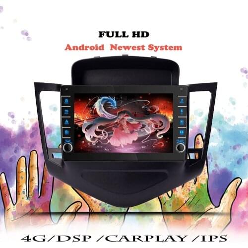 Car Radio Android 10.0 Multimedia Player For Chevrolet Cruze J300 2008 2009 2010 2011 2012 2013 2014 Navigation GPS DVD Cassette