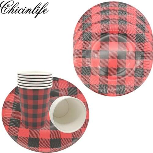 Chicinlife Disposable Tableware For Holidays