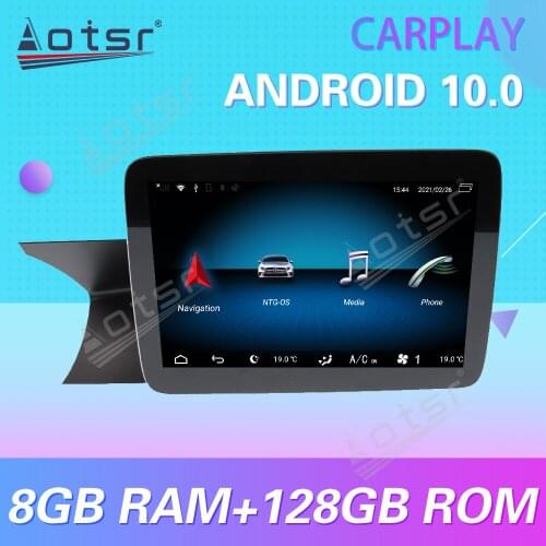 For MERCEDES- Benz C W204 2011 - 2014 8.4 Inch Android 10 Carplay Car Multimedia Radio Player GPS Navigation Stereo