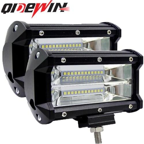 5 inch 72W two row LED strip lamp work lamp off-road lamp