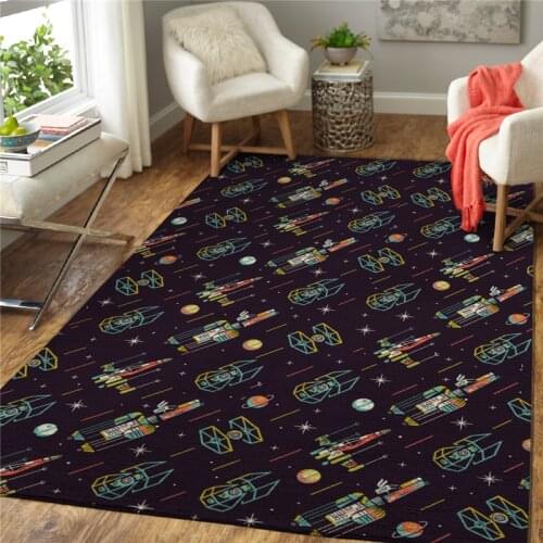 Rocket Rug area funny collection carpet Floor Mat Rug Non-slip Mat Dining Room Living Room Soft Bedroom Carpet 02