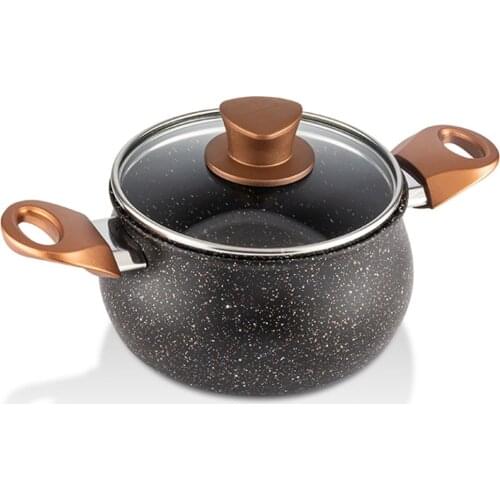 14 Cm Granite Matt Black Casserole