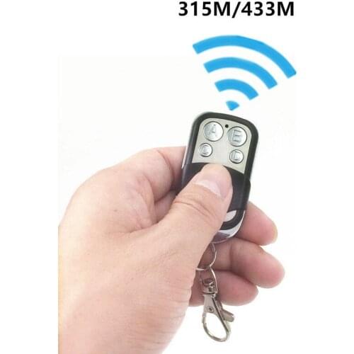 New For Gadgets Car Home Garage Door Smart Blue Light 433.92MHZ Copy Remote Controller Metal Clone Remotes Auto Copy Duplicator