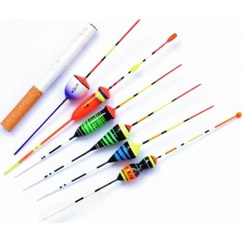 3pcs/lot Fishing Floats Shrimp Floaters Ice Fishing Bobbers Fresh Water Balsa Light Wood Fishing Tackle Accessory More Gifts