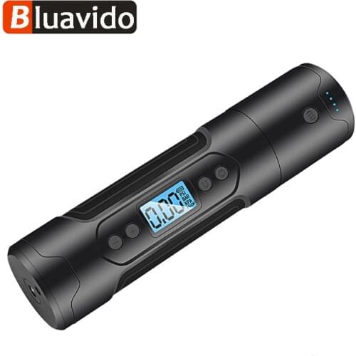 Bluavido Portable Auto Air Compressor 12V 150 PSI Tire Inflator for Car Motor Bicycle Tire Pump with Digital Gauge LED Light