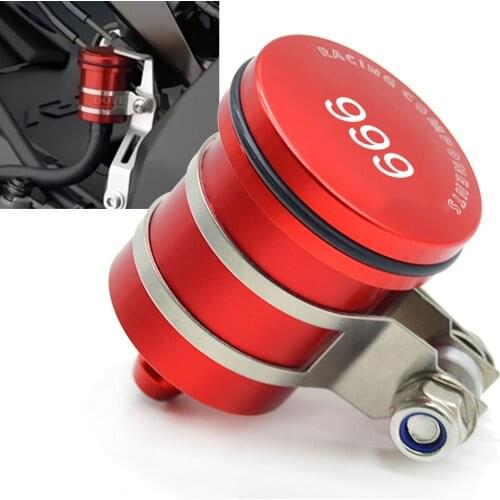 Motorcycle Brake Fluid Reservoir Clutch Cylinder Tank Oil Fluid Cup for ducati 999 /S/R 999S 999R 2003 2004 2005 2006
