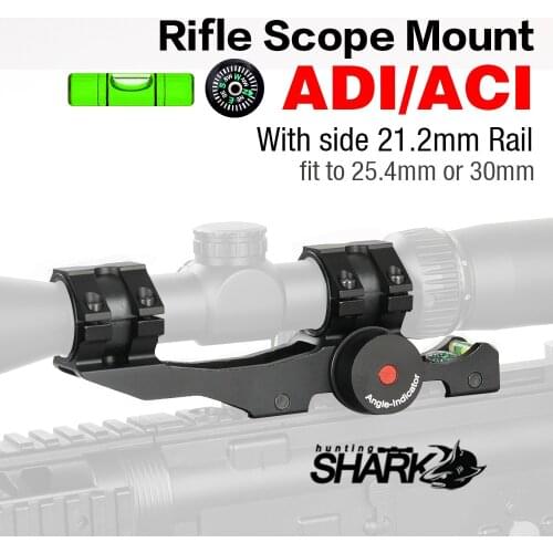 PPT Tactical 25.4MM to 30MM Scope Mount With Level Bubble HS24-0207