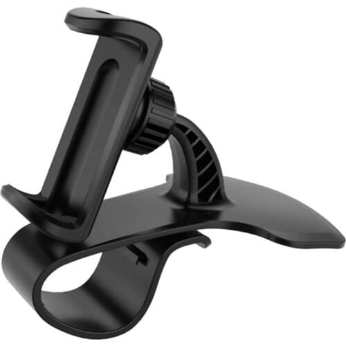 Universal Auto Phone Mount HUD 360 Degrees Rotating Car Dashboard Phone Holder Stand Bracket Black