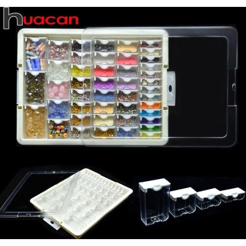 Huacan DIY Diamond Painting Storage Box Accessories 5d Diamond Embroidery Mosaic Tool New