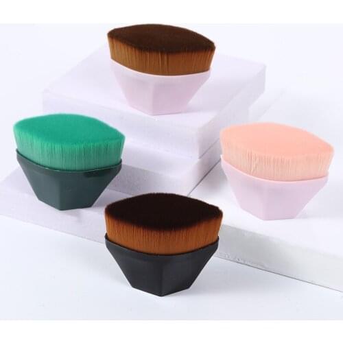 1Pc Professional Foundation Brush BB Liquid Cream Makeup Brushes Loose Powder Brush Flat Kit Beauty Make Up Brushes