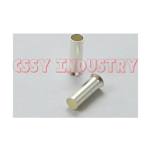 2017freeshipping 1000pcs/lot EN2510 t0 EN6018 Bootlace cooper Ferrules kit Wire Crimp Connector naked Cord Pin End Terminal