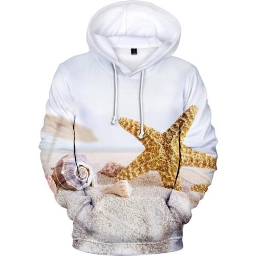 3D Print Beach Hoodies Men/Women Hoodie Pullover Beautiful Seaside Coconut Tree 3D Hoodies Harajuku Sweatshirt Mens 3D