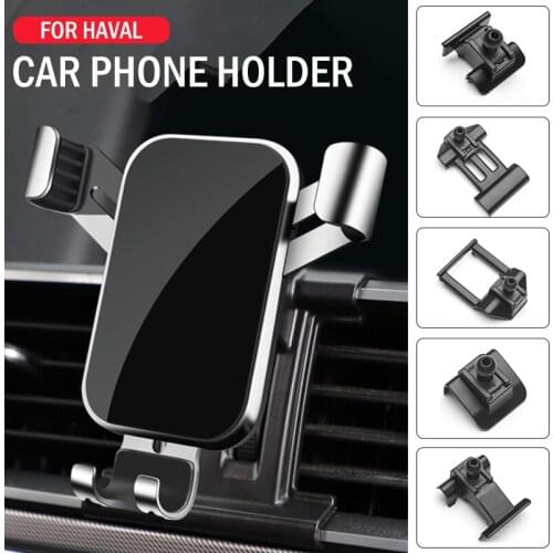 Car Mobile Phone Holder GPS Stand Gravity Navigation Bracket For Haval F5 F7 F7X H2 H6 Coupe H6 Sport M6 H6 10th H6 Platinum