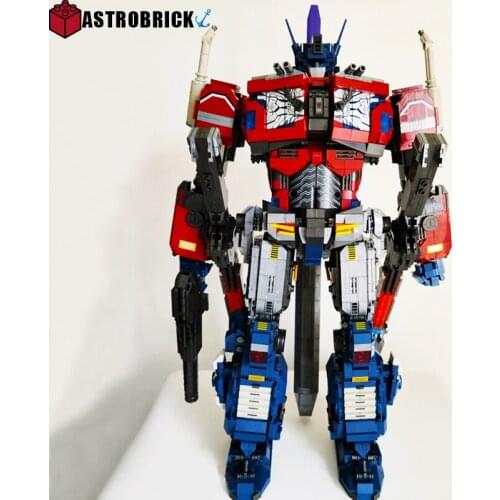 Expert Ideas Transformation Robot Truck Moc Modular Bricks Transformationer Building Blocks Model For Children Gifts