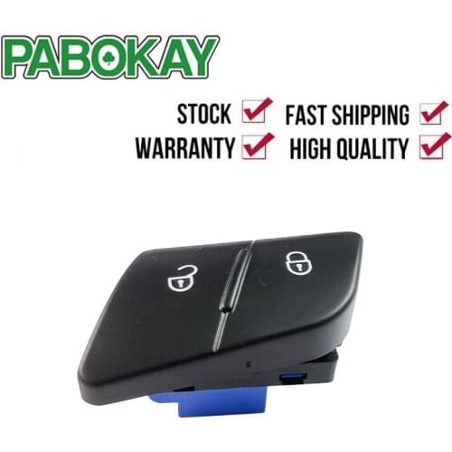 FS Drivers Side Central Door Lock Unlock Switch Button for VW Passat B6 3C 3C0 962 125 B 3C0962125B REH