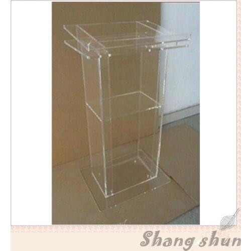 Beautiful Modern Design Cheap Clear Acrylic Lectern Podium