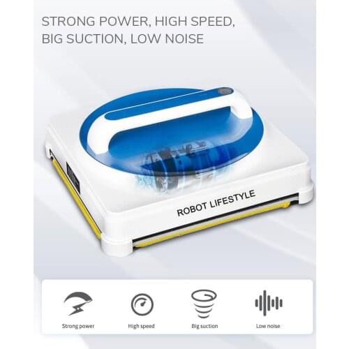 APP Control Vacuum Cleaner Robot Window Cleaner High Suction Anti-Falling Best Robot Vacuum Cleaner for frame/frameless window