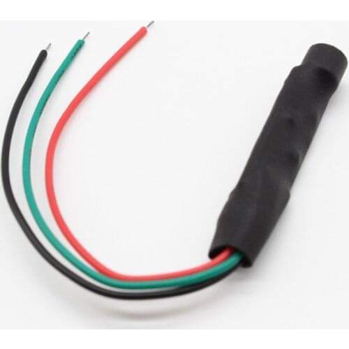 4pcs MINI CCTV Microphone Sound Mic Audio Cable For Security Camera DVRs