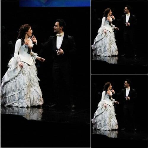 2017 New!Customer-made Luxs Vintage Costumes Victorian Dresses Scarlett Civil War dress Cosplay Lolita dresses US4-36 C-1049