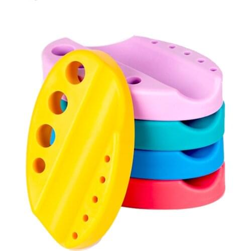 Oval Silicone Tattoo Ink Pigment Cup Holder Embroidery Paint Caps Stand Microblading Pen Rack Eyebrow Makeup Machine