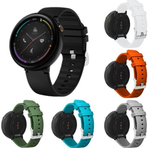 Sport Silicone Strap for Amazfit Nexo Smart Watch Band Replacement Bracelet for Xiaomi Huami Amazfit Nexo A1807 Wristband Belt