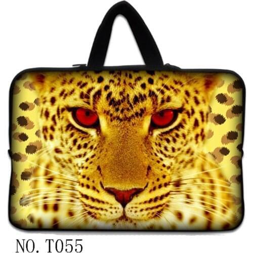 Golden Tiger Head Laptop Bag 11",13",14",15,15.6",13.3",15.4 17 inch,Sleeve Case For Macbook Air Pro Compute PC,Dropship