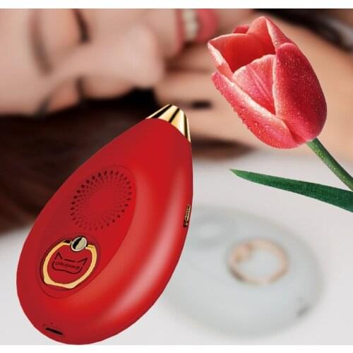 Smart moisturizing perfume taste beauty mirror led makeup mirror pocket mirror LED LIGHT THERAPI MACHIN Christmas Gift